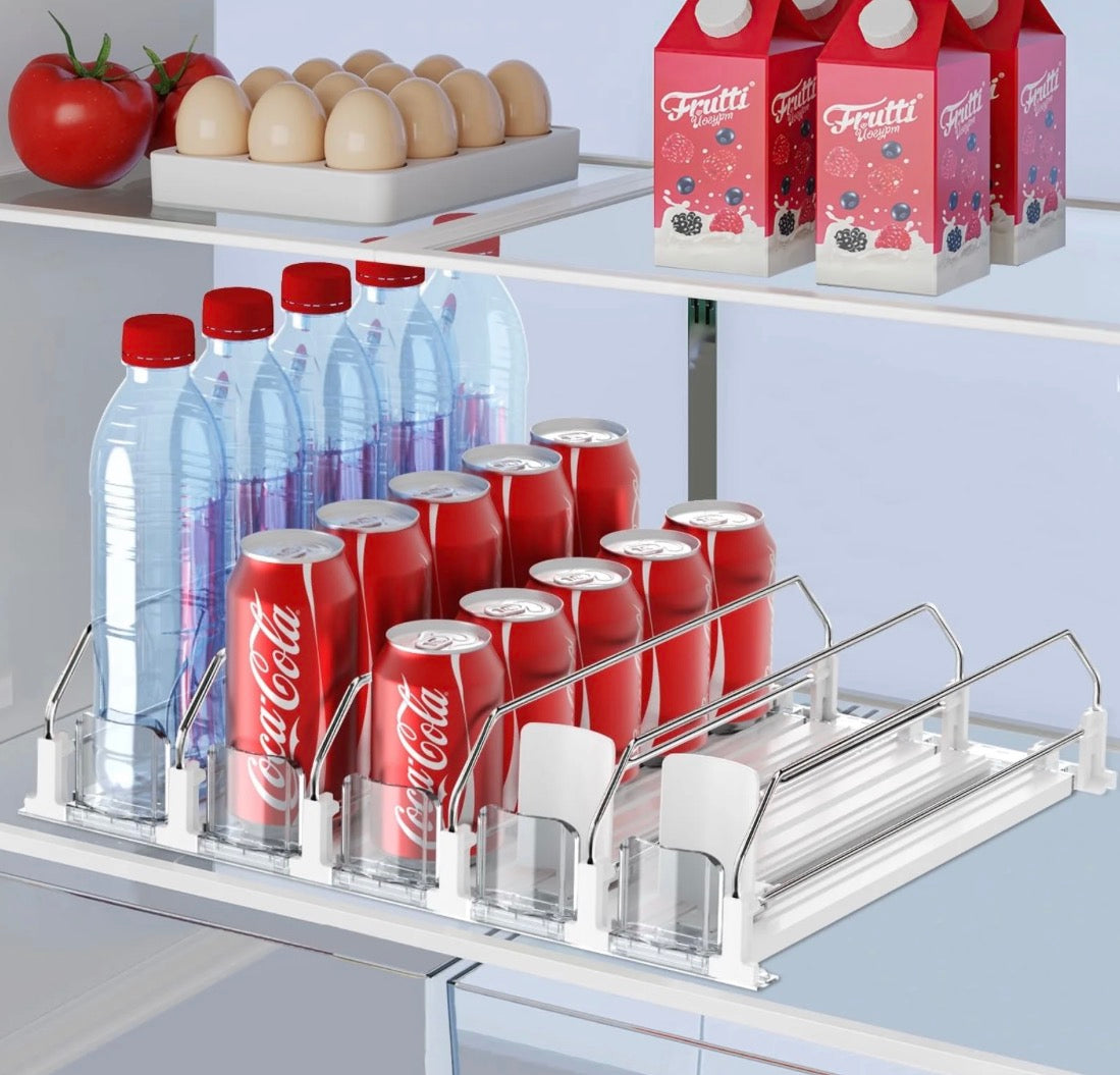 SodaSlide in a fridge